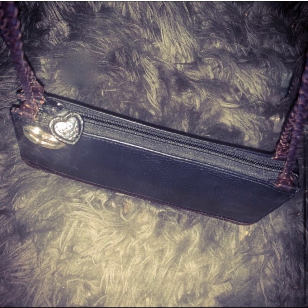 Brighton Pebbled Croc Mini Vintage Purse Bag New Without Tags - Picture 10 of 16